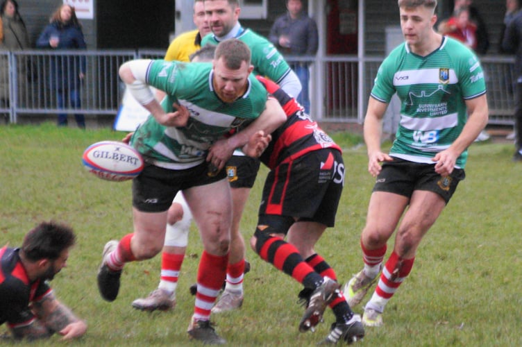 Jack Dixon played a big part in Brecon's bonus point win