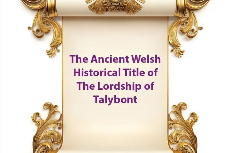 Lord or Lady of the Manor - Talybont