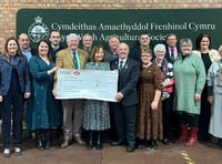 RWAS feature county Ceredigion raises £430,000 during exceptional year