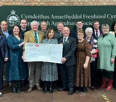 RWAS feature county Ceredigion raises £430,000 during exceptional year