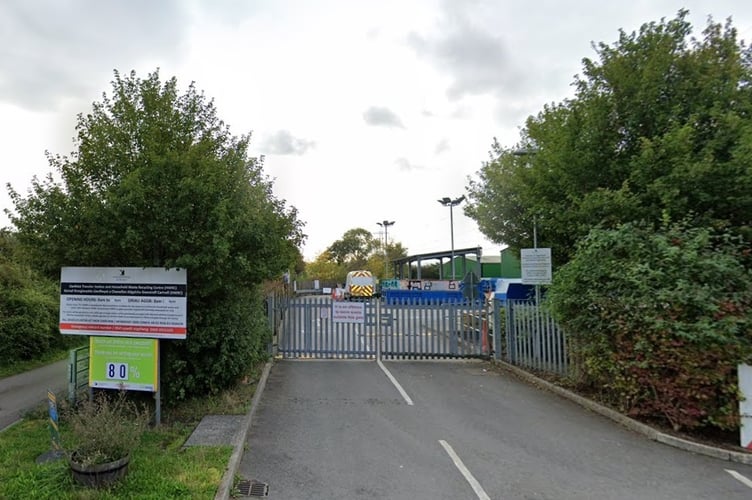 Llanfoist waste and recyling facility