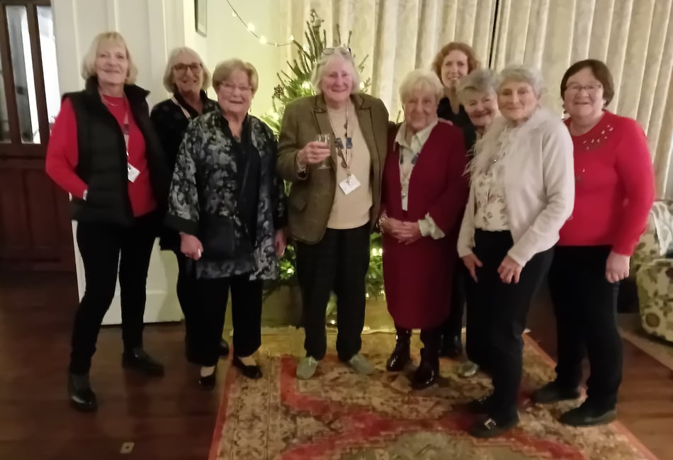 Carols and Canapés raise £364 for Cancer Research Wales