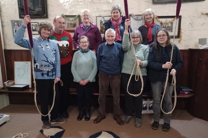 Rotary Club concert bell ringers