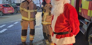 A Tale of Three Santas and a Grinch in Talgarth