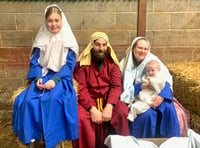 Talybont-on-Usk’s 'Living Nativity' brings Christmas story to life