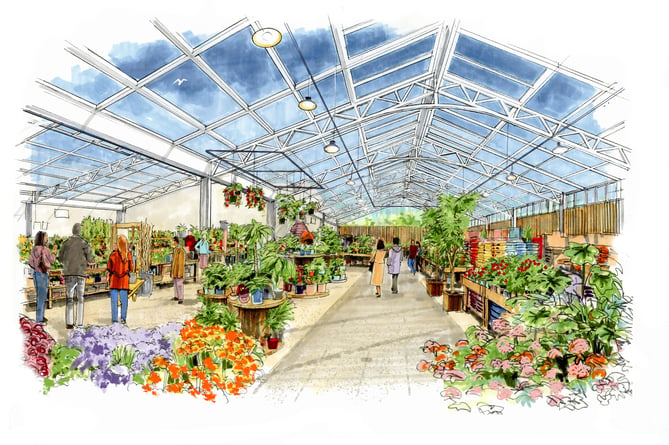 Construction is set to begin on a modernised entrance, lobby, and covered plant area this month