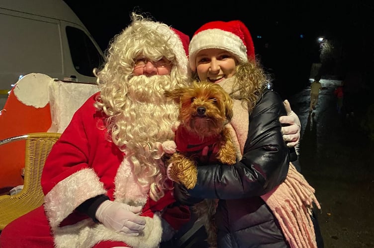 The Santa event took place on December 21