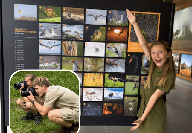 Jamie and Robert Irwin