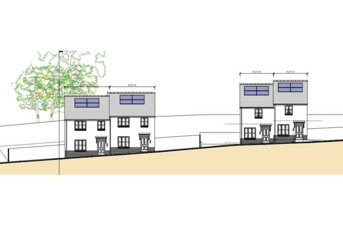 How the houses could look in the Bronllys development