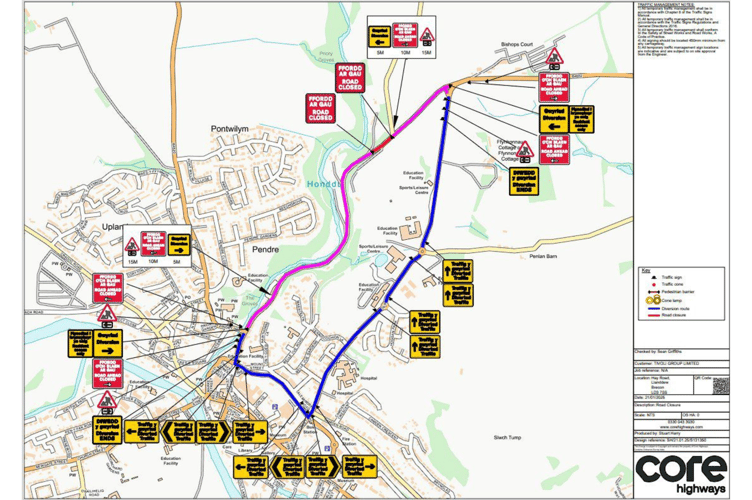 Hay Road closure