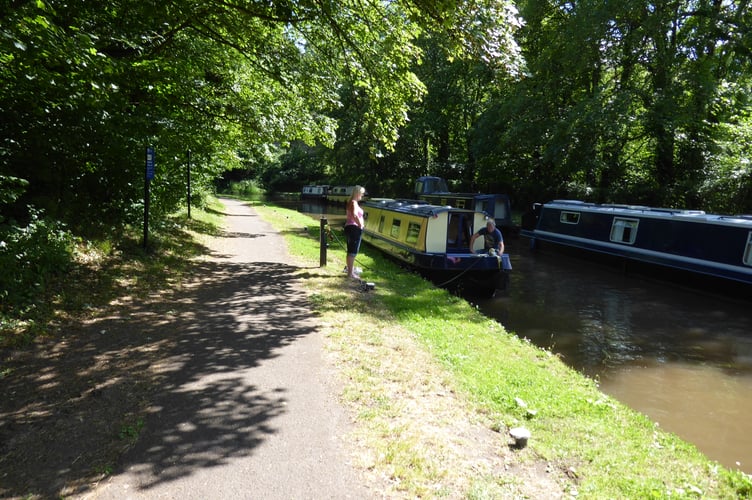 The canal today