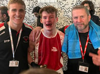 16-year-old Charlie shines in debut bout