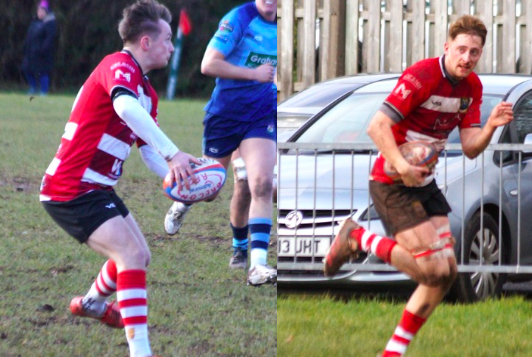 Left is Tomos Davies and right is Tom Offa