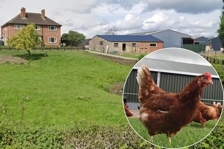 Upper Bryn Farm near Abermule