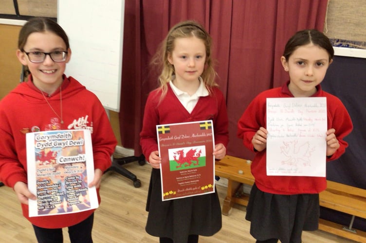 St David's Day posters and prep