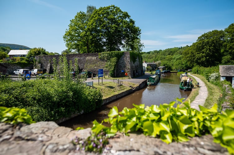 The canal today