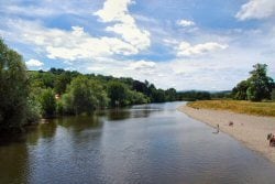 The River Wye at Glasbury