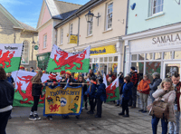 Brecon schools sing in celebration of St David's Day