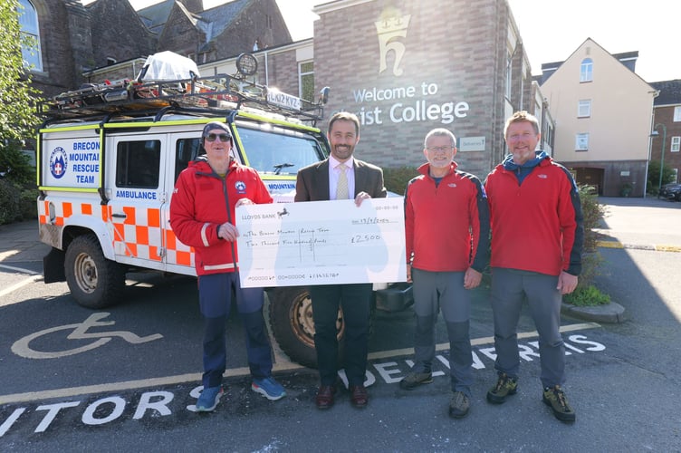 Christ College Bannau Brycheiniog Walking challenge