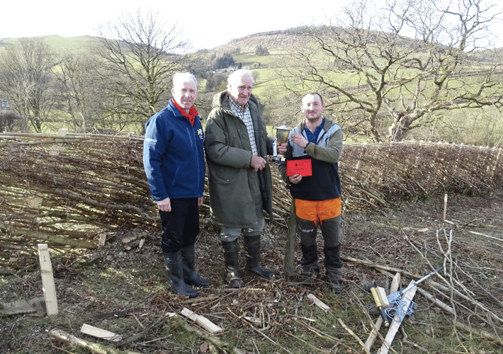 The competition took place on Saturday, March 1, at Lletherddu, Llanafan