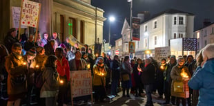 Brecon walks to Reclaim the Night