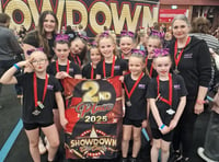 Talgarth cheerleaders place second in debut