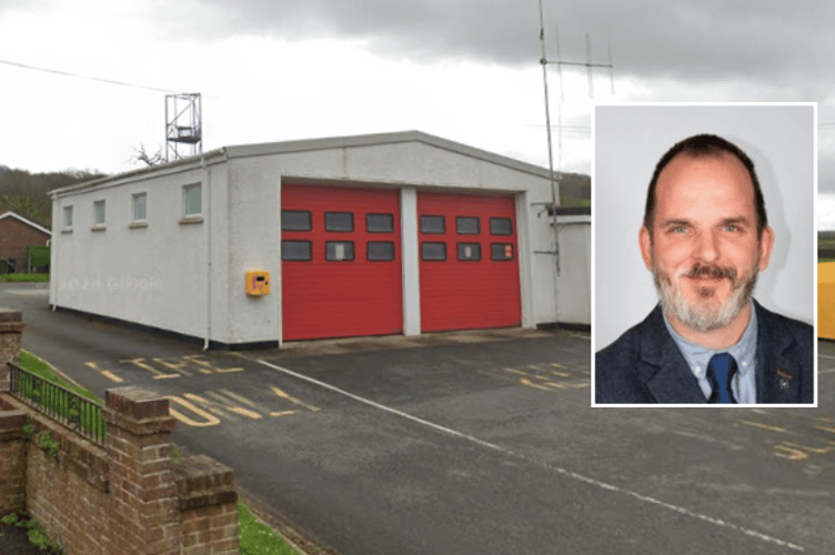 Hay Fire Station - Cllr Gareth Ratcliffe