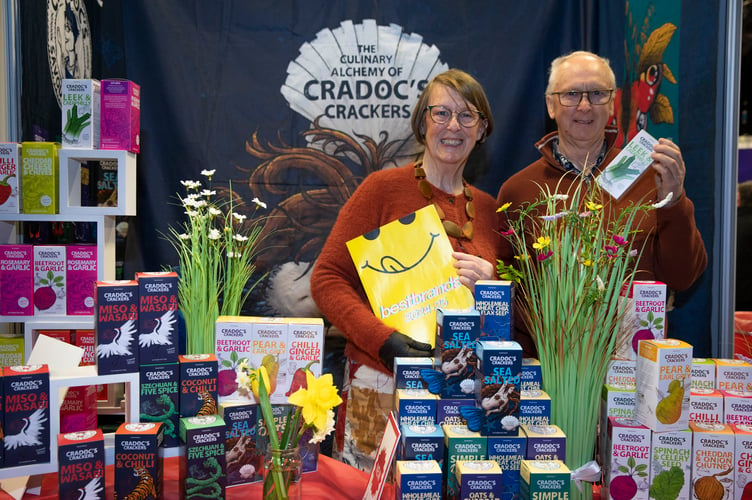 Harlech foodservice food Expo , Llandudno. Ali and Pete Thomas.           Picture Mandy Jones